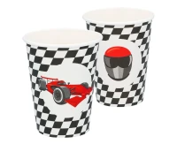 Kubeczki papierowe Racing, 250 ml, 8 szt.