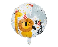 Balon foliowy Safari, dwustronny, 45 cm