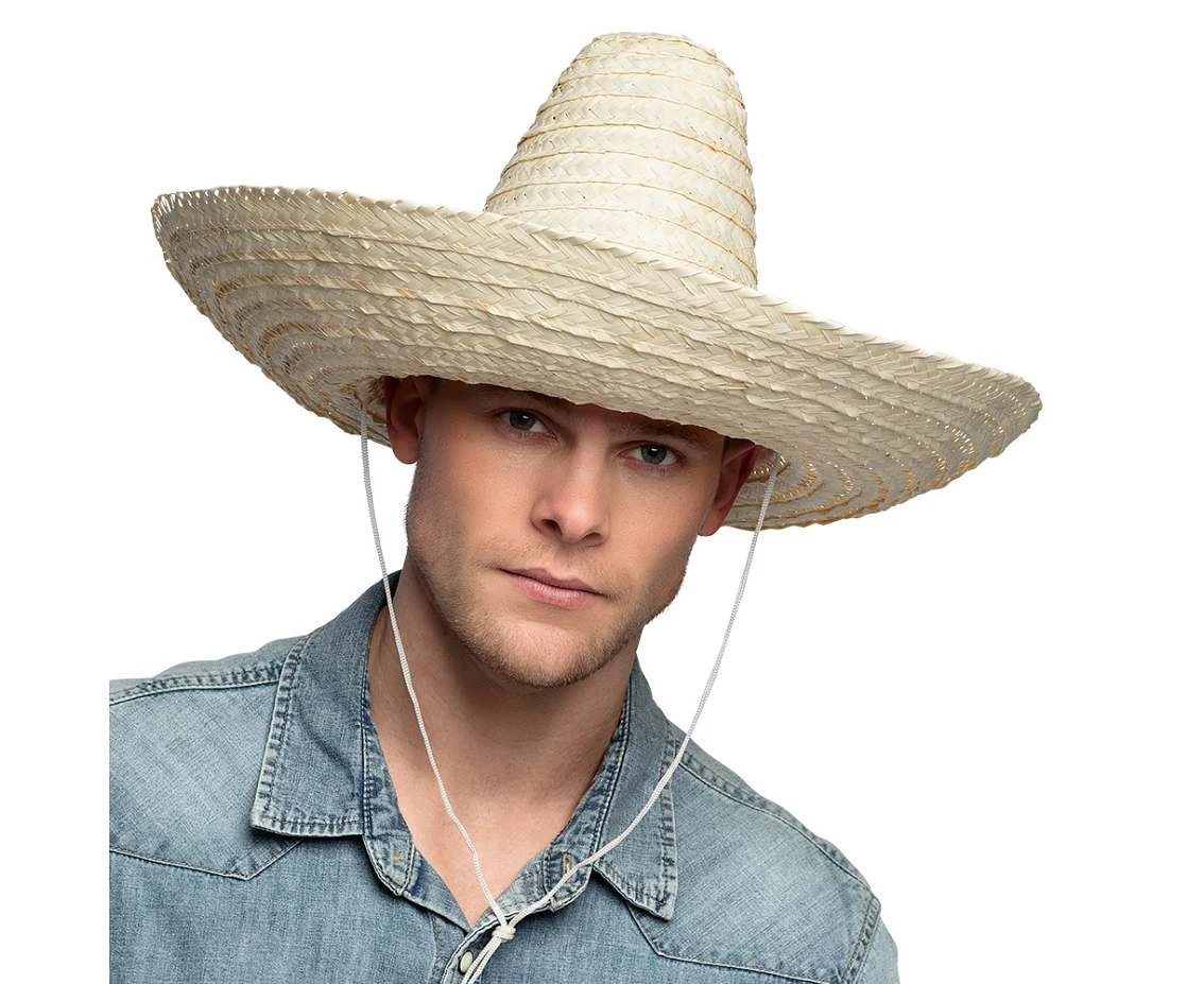 Kapelusz Sombrero , beżowy, 49 cm