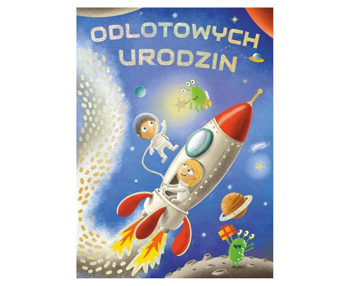 Kartka okolicznościowa B6 KOSMOS, 1 szt.