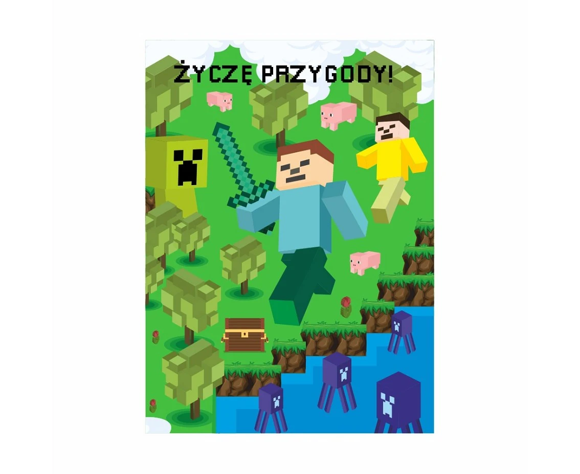 Kartka okolicznościowa B6 GRA, 1 szt.