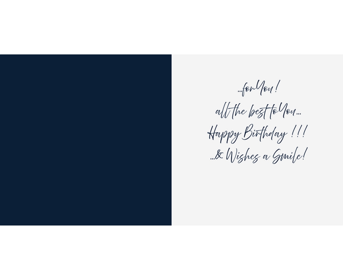 Kartka okolicznościowa KW "Happy Birthday" neon, 1 szt.