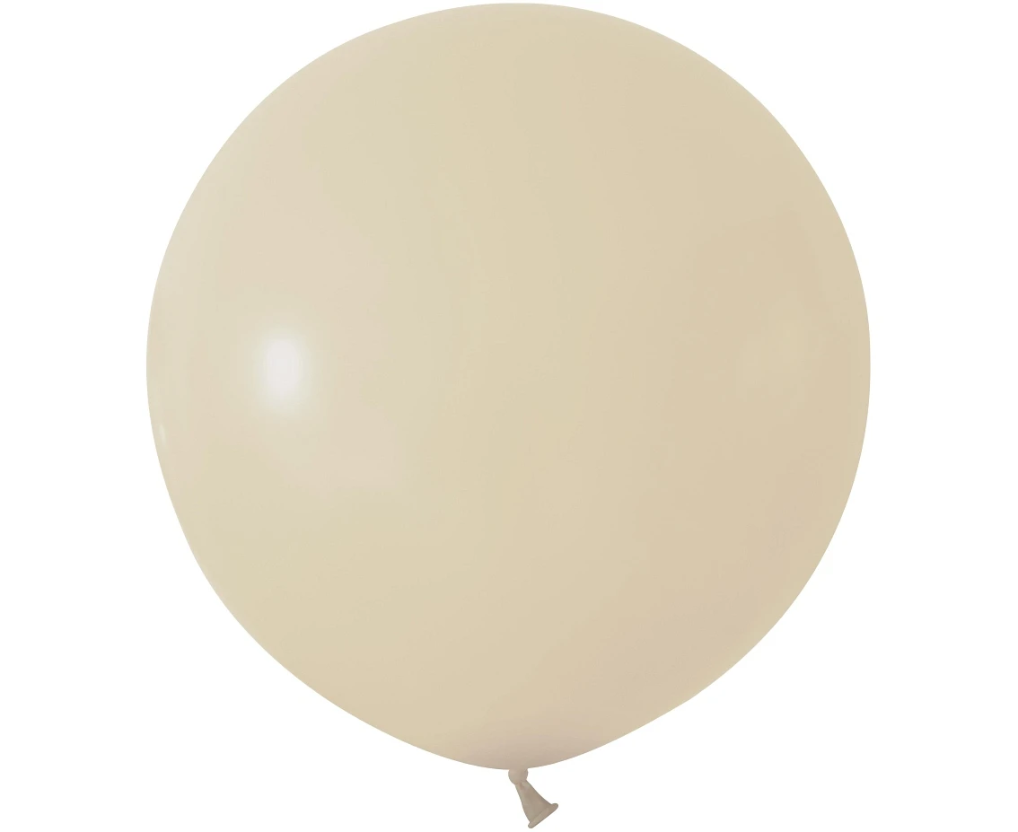 Balony B&C 24", pastel piaskowe, 2szt.