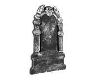 Czaszka 'RIP' (50 x 30 cm)