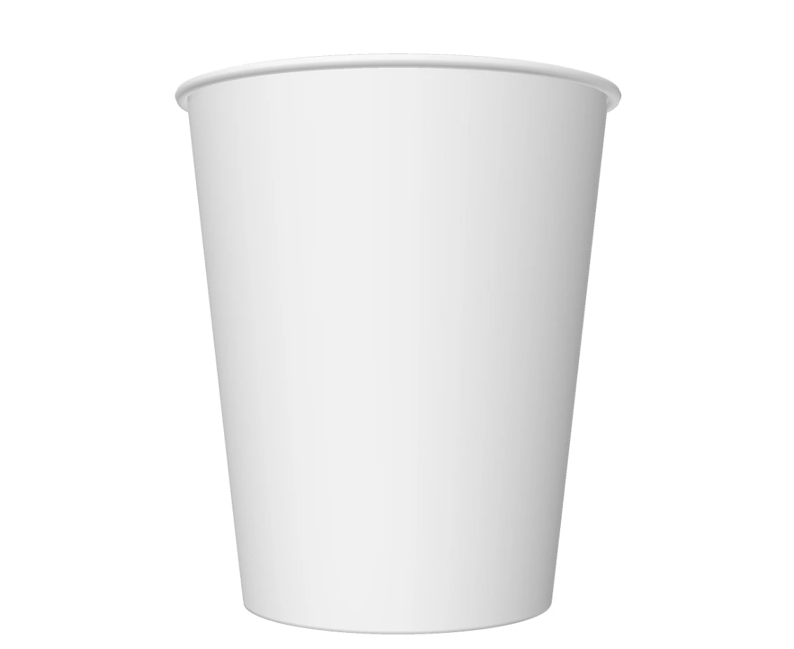 Kubeczki pap. HRC Białe, 250 ml, 20 szt.