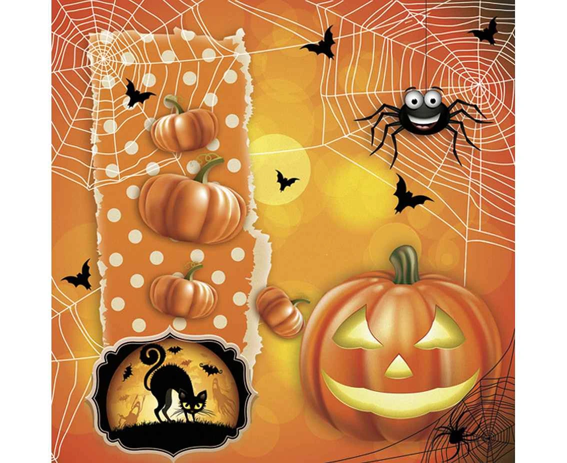 Serwetki pap. Scarry Halloween, 33x33 cm, 20 szt.
