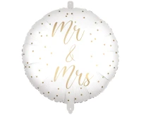 Balon foliowy 18" Mr & Mrs Decorata Party
