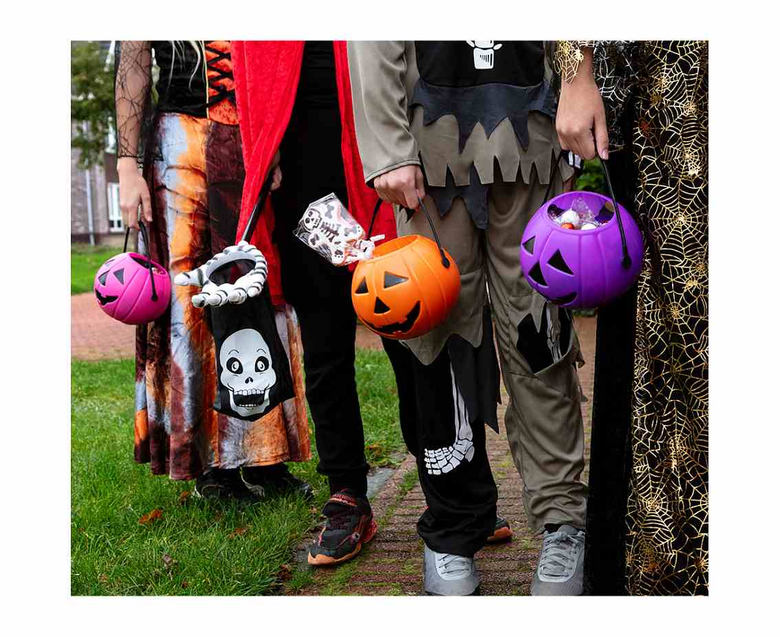 Torebka z rączką Trick or Treat - Czaszka