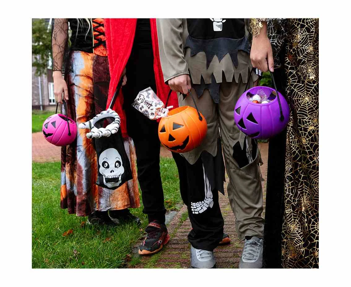 Torebka z rączką Trick or Treat - Czaszka