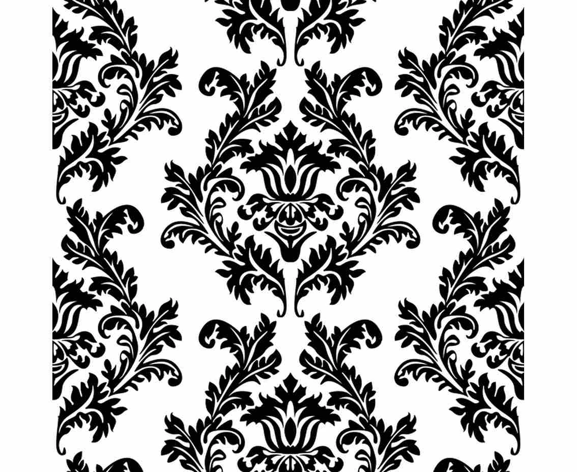 Serwetki papierowe White&Black Wallpaper, 33 x 33 cm,  20 szt.