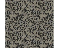 Serwetki papierowe Wallpaper Ornament Black&Gold, 33 x 33 cm,  20 szt.