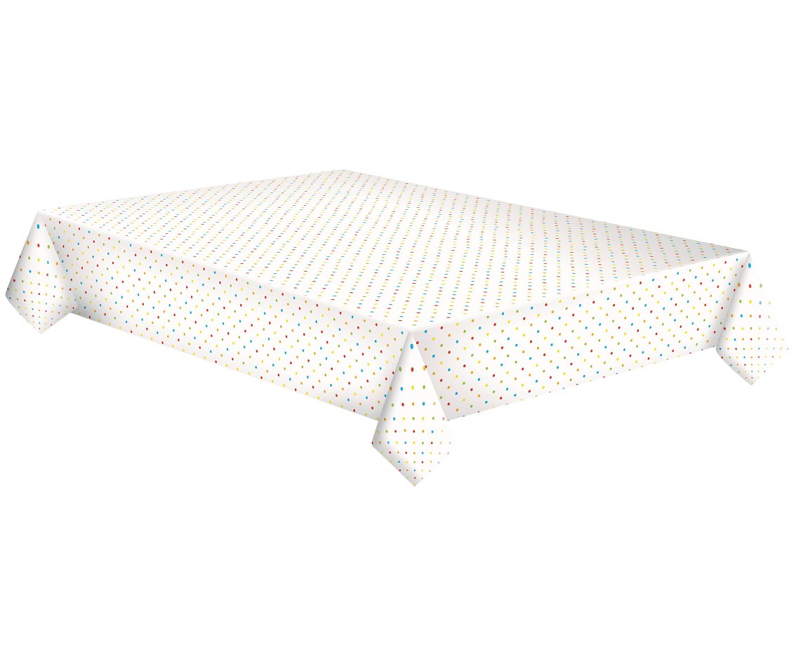 Obrus papierowy Sweet Unicorn with Pastel Dots, 120 x 180 cm