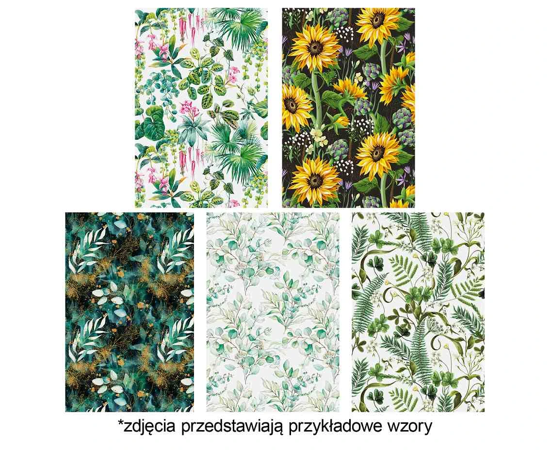 Papier ozdobny P2 200x70cm rolka 1 ark. Ogólne wzór 28 Grafika - Liście, Mix, Monstery