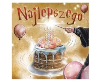 Kartka okolicznościowa KW MAGICZNY TORT, 1 szt.