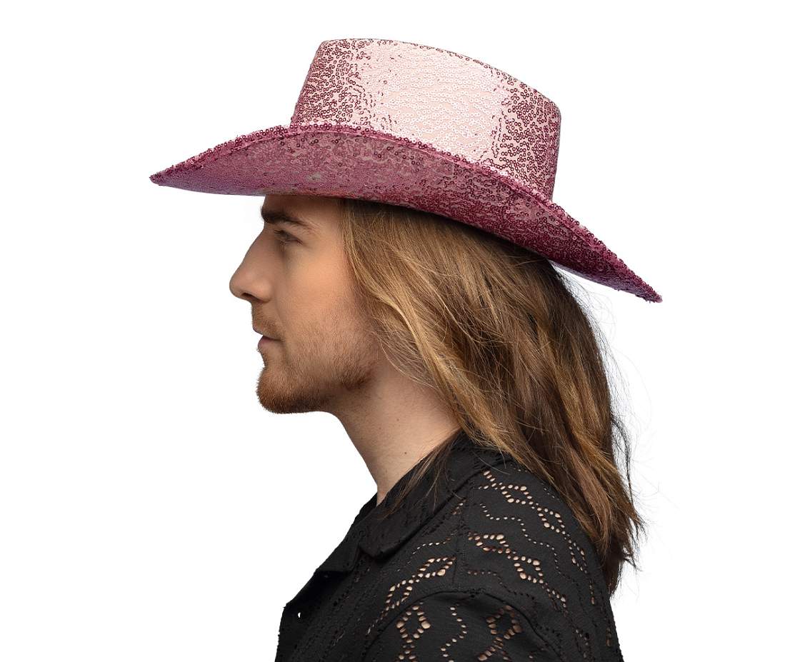 Kapelusz Rodeo Party pink