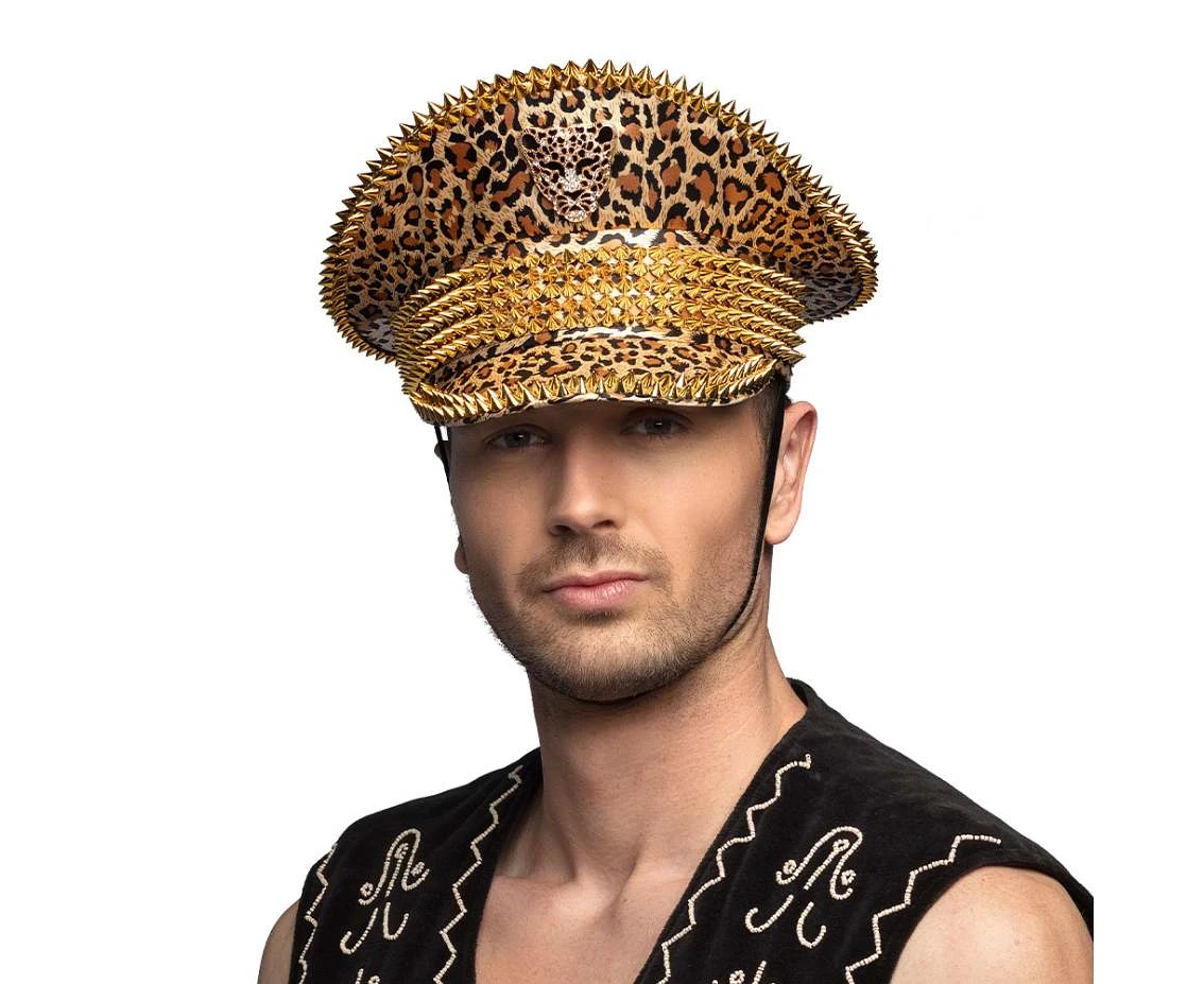 Czapka Pantera z ćwiekami