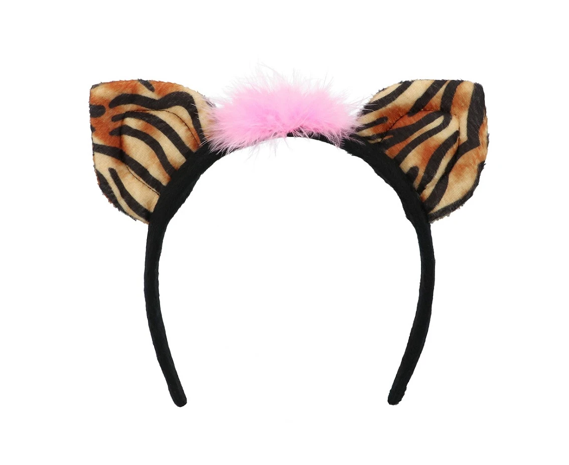 Zestaw Słodki Gepard (opaska, choker, 2 bransoletki, ogon)