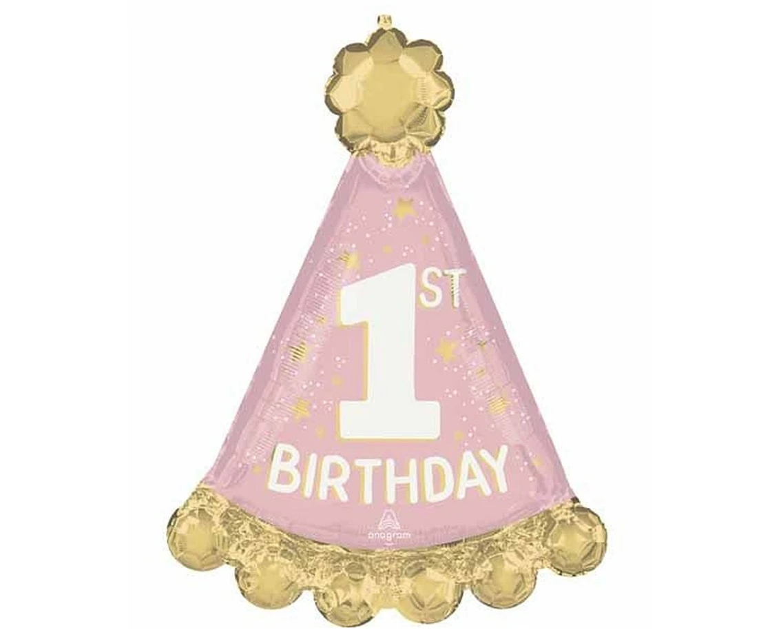 Balon foliowy 18" SHP- Little Miss Wonderful 1st Bday KK