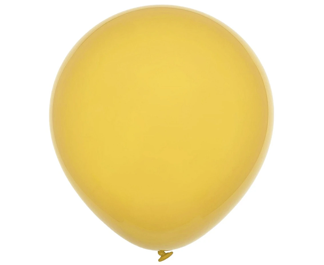Balony Decomex 5", pastel złoto-żółte, 100szt.