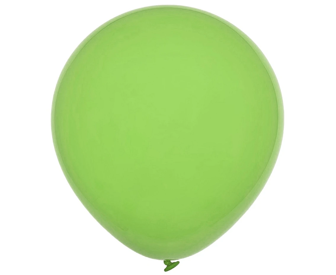 Balony Decomex 5", pastel limonkowa zieleń, 100szt.