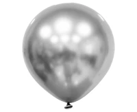 Balony Decomex 5", platyna srebrne, 100szt.