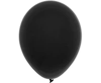 Balony Decomex 9", pastel czarne, 100szt.