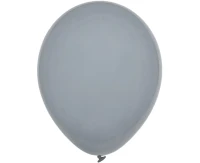 Balony Decomex 9", pastel szare, 100szt.