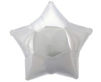 Balon foliowy JUMBO FX - Gwiazda (srebrna), niepakowany