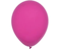 Balony Decomex 9", pastel fuksja, 100szt.