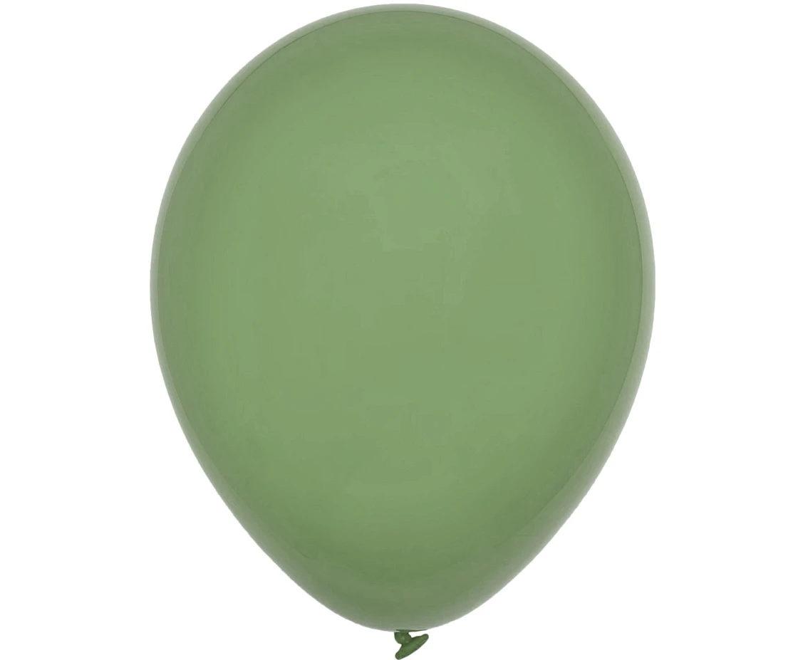 Balony Decomex 9", pastel eukaliptus, 100szt.