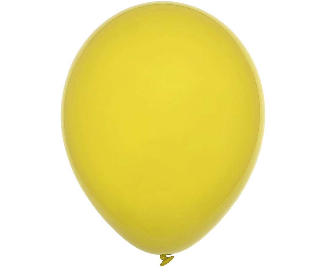 Balony Decomex 11", pastel żółte, 100szt.
