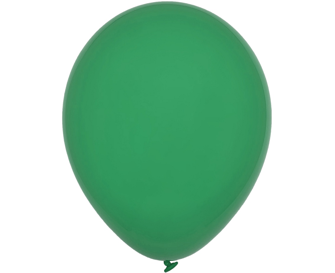 Balony Decomex 11", pastel leśne zielone, 100szt.