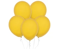 Balony Decomex 11", pastel złoto-żółte, 100szt.