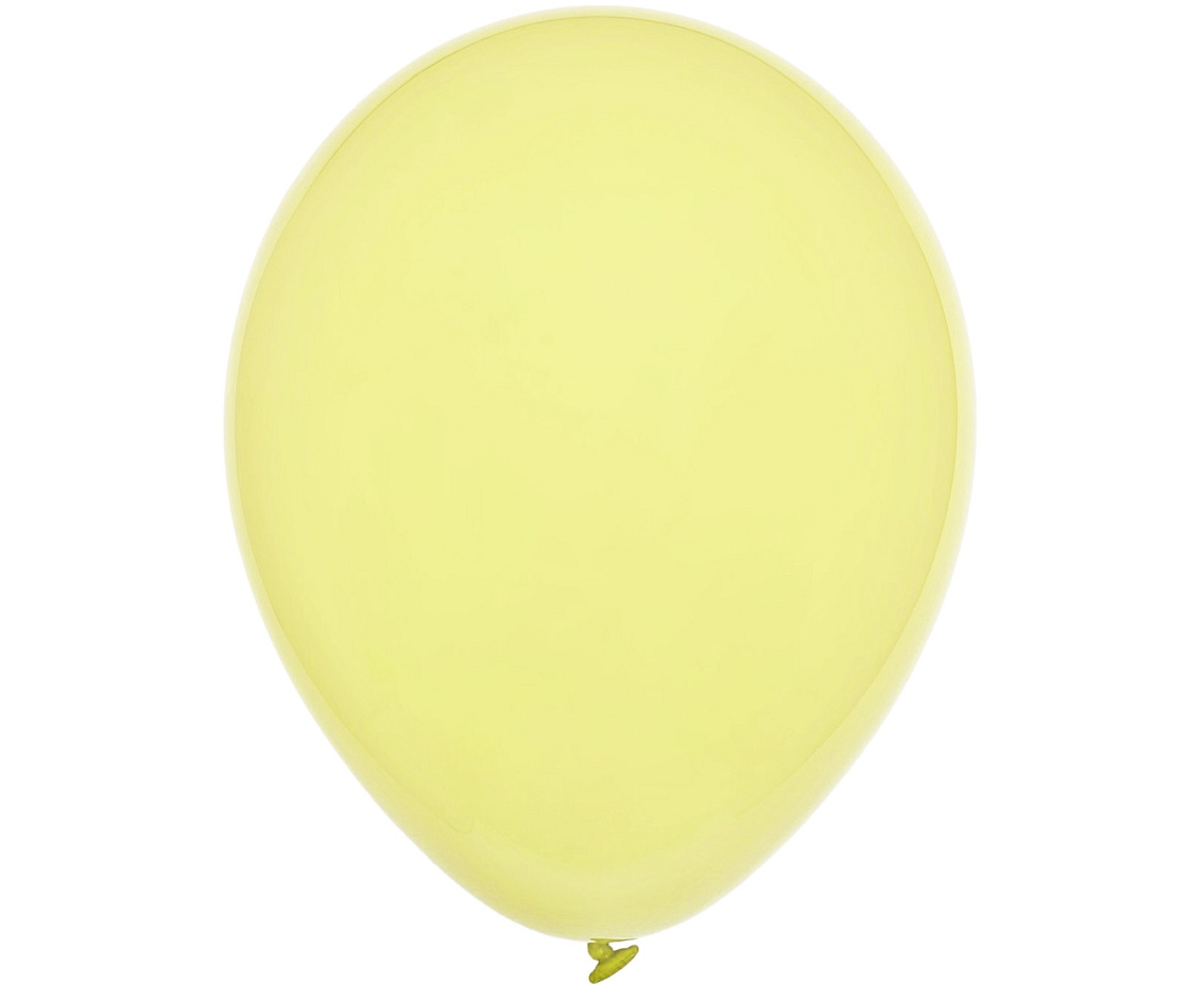 Balony Decomex 11", pastel żółtawe, 100szt.