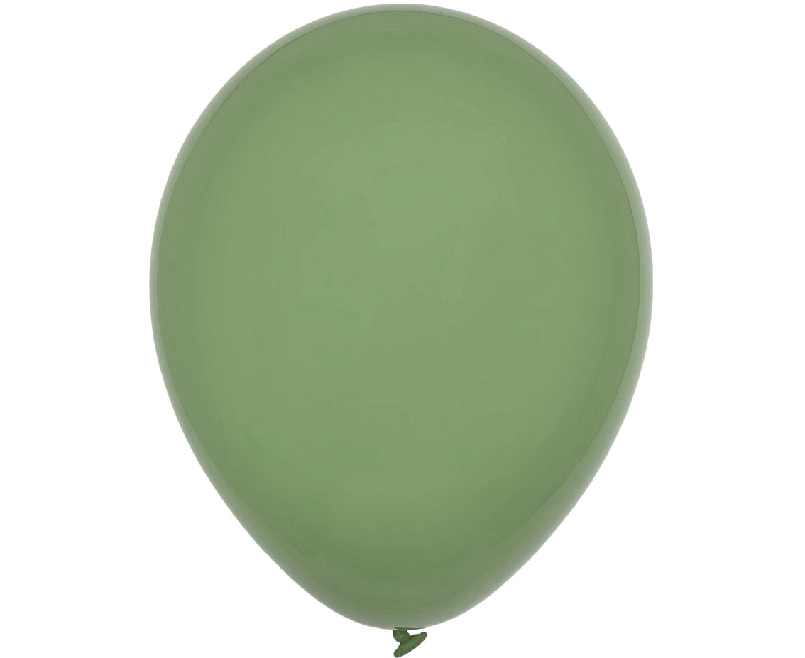 Balony Decomex 11", pastel eukaliptus, 100szt.