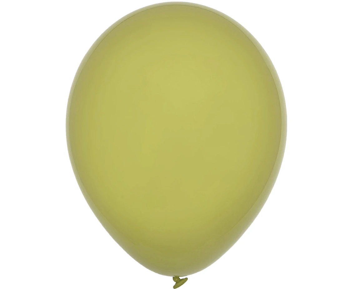 Balony Decomex 11", pastel oliwkowe, 100szt.