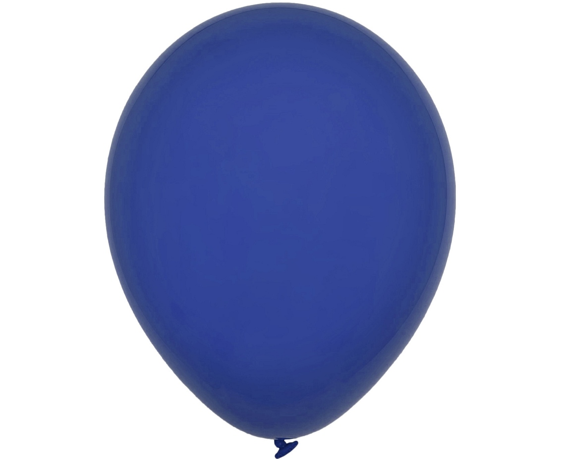Balony Decomex 11", pastel granatowe, 100szt.