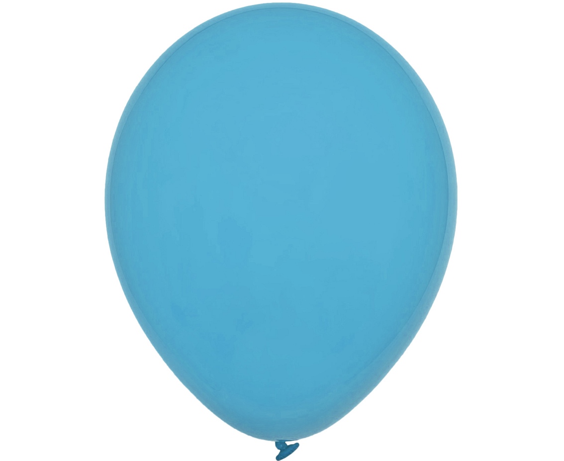 Balony Decomex 11", pastel turkusowe, 100szt.