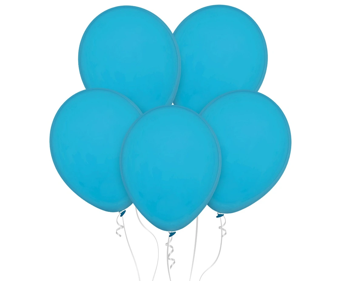 Balony Decomex 11", pastel turkusowe, 100szt.