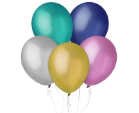 Balony Decomex 11", metalik mix, 100szt.