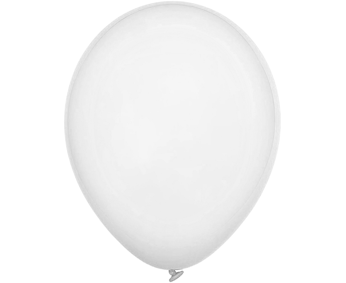Balony Decomex 18", pastel białe, 25szt.