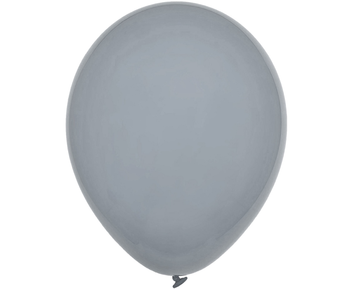 Balony Decomex 18", pastel szare, 25szt.