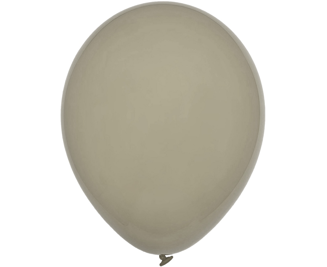 Balony Decomex 18", pastel kamień, 25szt.