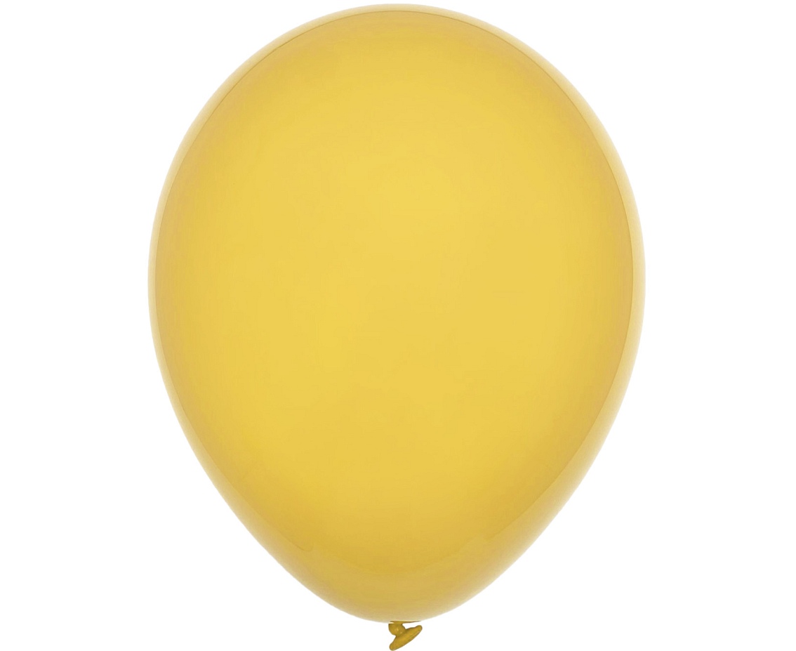 Balony Decomex 18", pastel złoto-żółte, 25szt.
