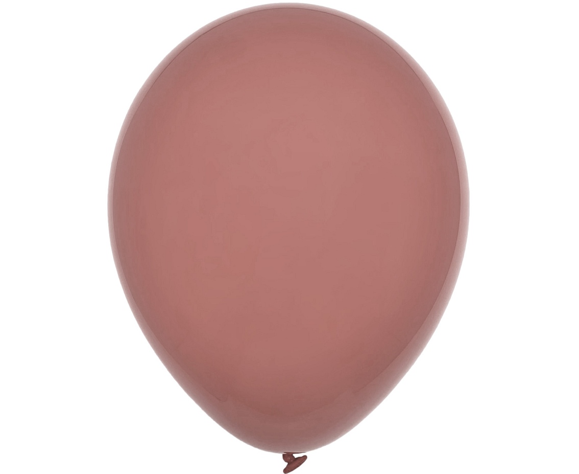 Balony Decomex 18", pastel drewno różane, 25szt.