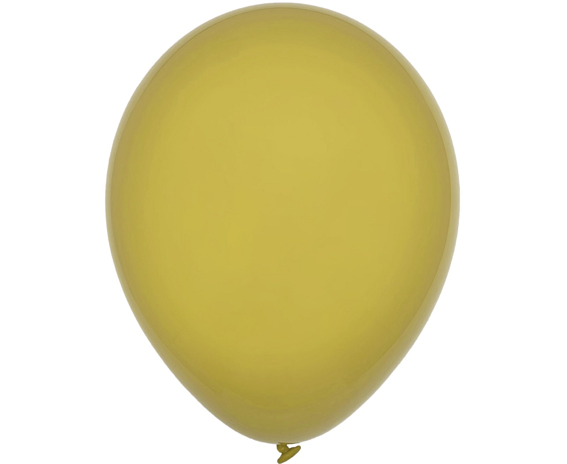 Balony Decomex 18", pastel musztardowe, 25szt.
