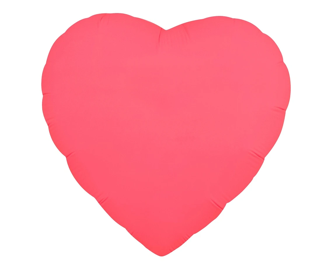 Balon foliowy Serce, fluor czerwony, 18" KK