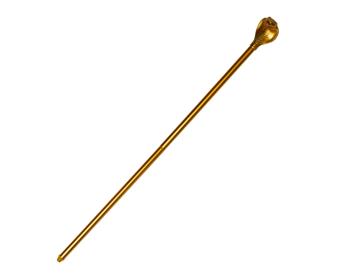 Berło Egipcjanina, złote (90cm)