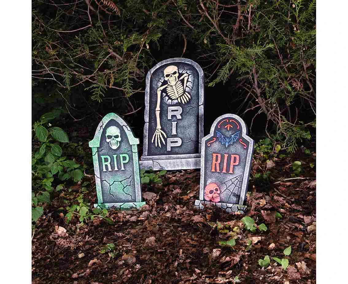 Nagrobek Halloween "RIP" (56x33 cm)