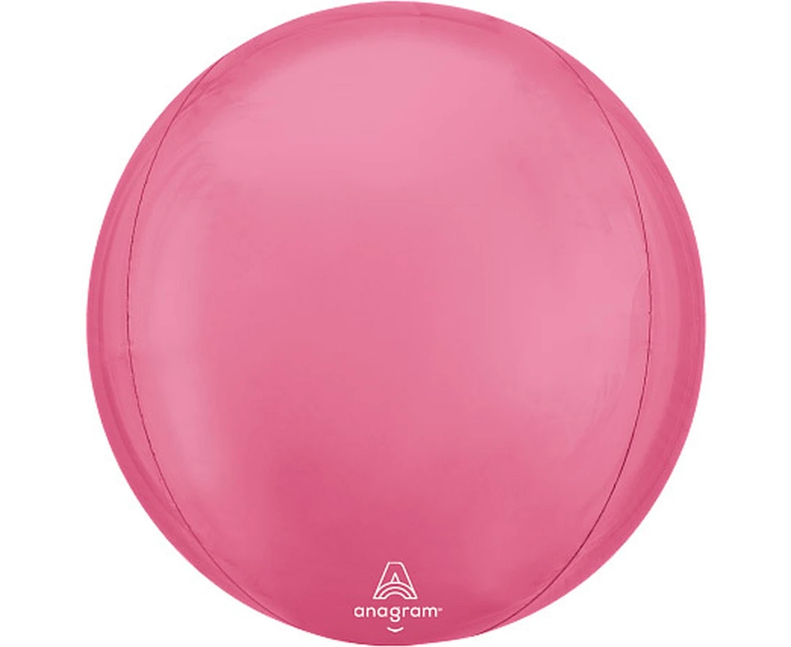 Balon foliowy ORBZ - Kula różowa Vibrant Pink (pakowany) KK